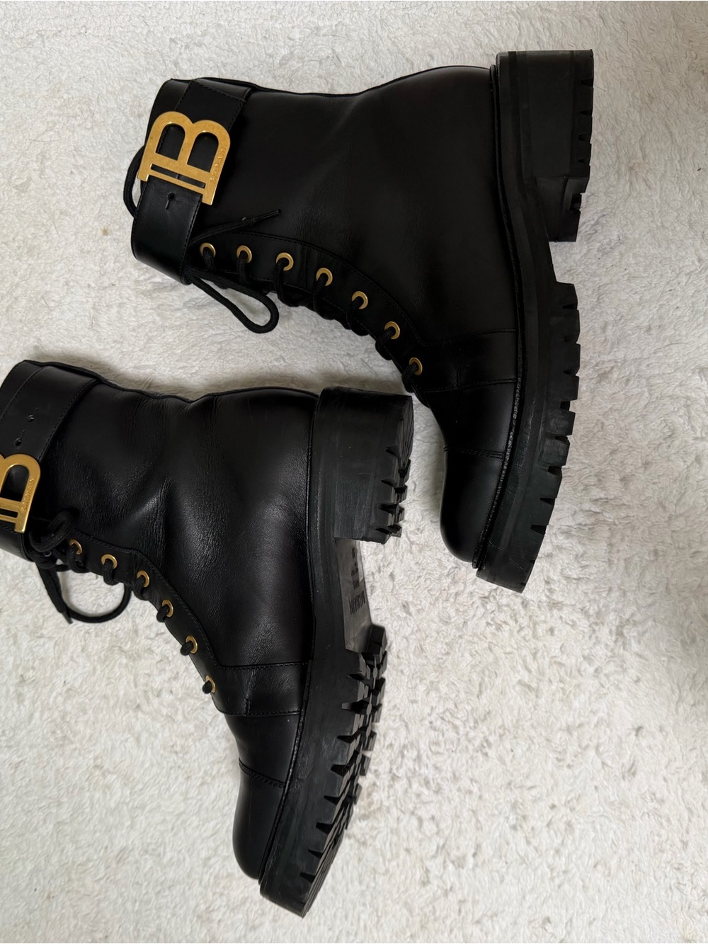 Balmain Ranger Combat Boots - Picture 10 of 15